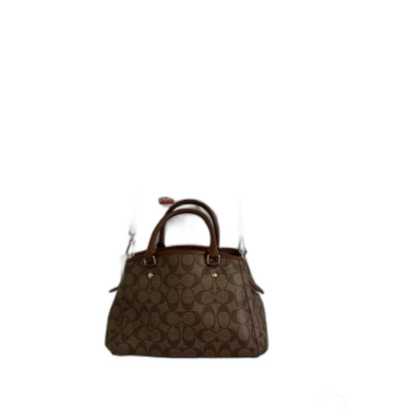 Coach Savannah Small Carryall Bag In Signature Canvas - Picture 2 of 7